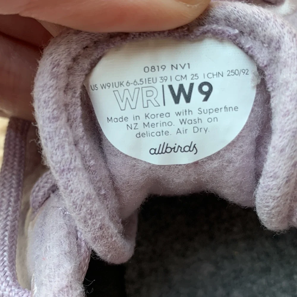 allbirds Women's wool runners sneakers